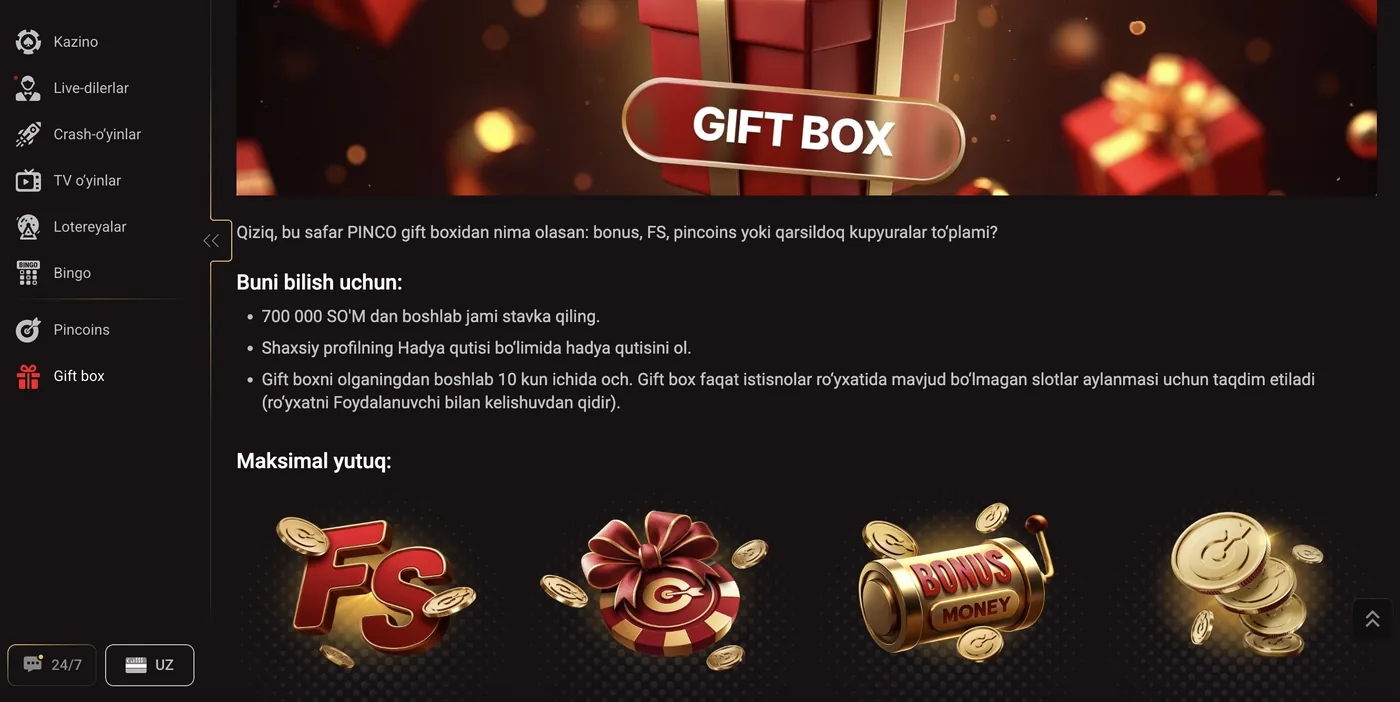 Pinco Gift Box